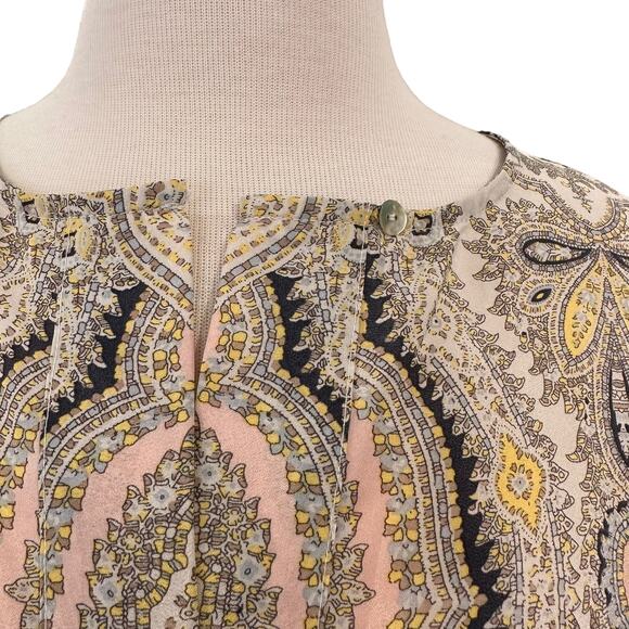 Philosophy Paisley Geo Print Shift Dress Size Small - Picture 3 of 9